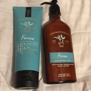 Bath and Body Works aromatherapy lotion/cream
